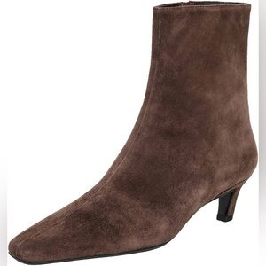 Tony Bianco Estelle Espresso Suede Ankle Boots